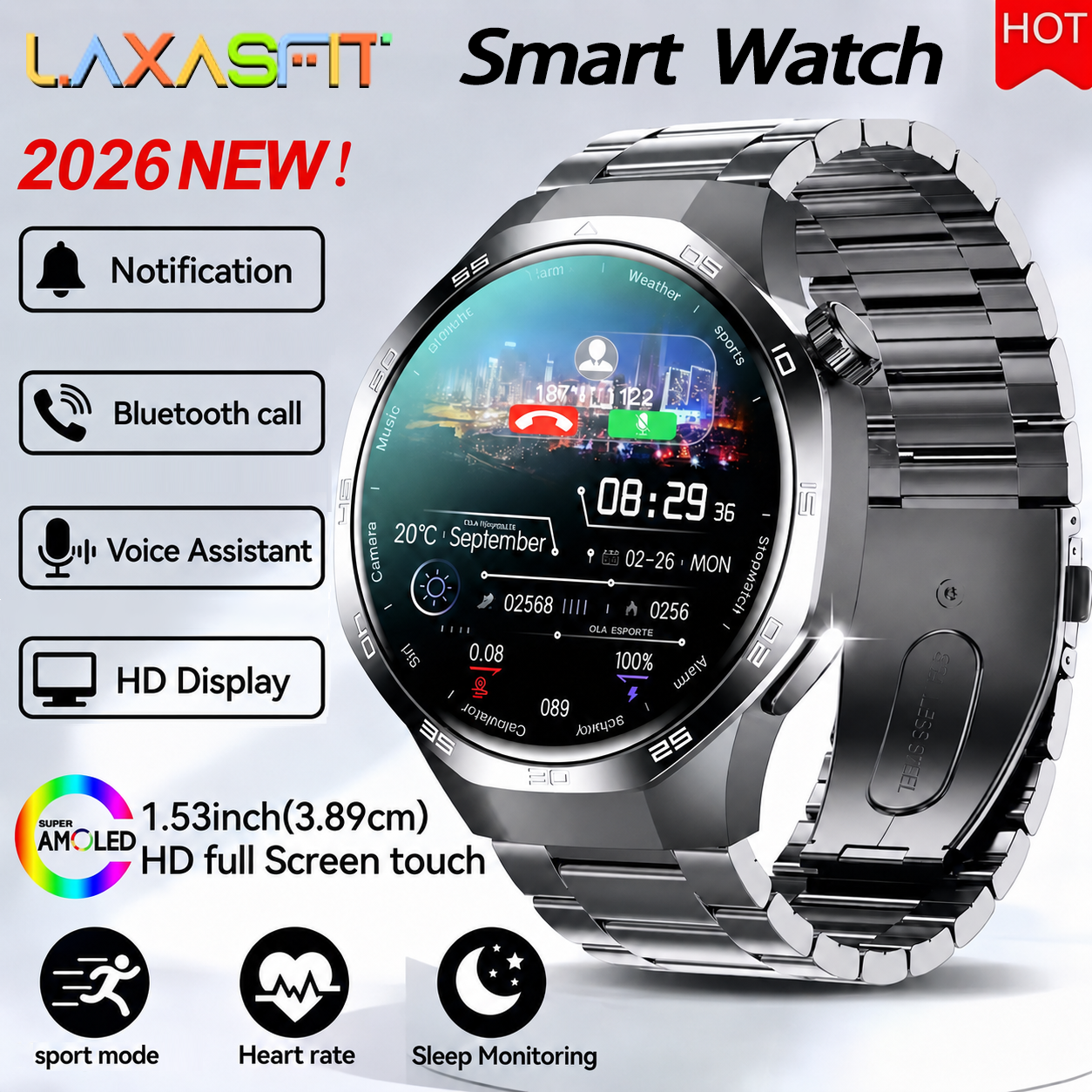 Board Game Night - LAXASFIT Smart Watch 1.52