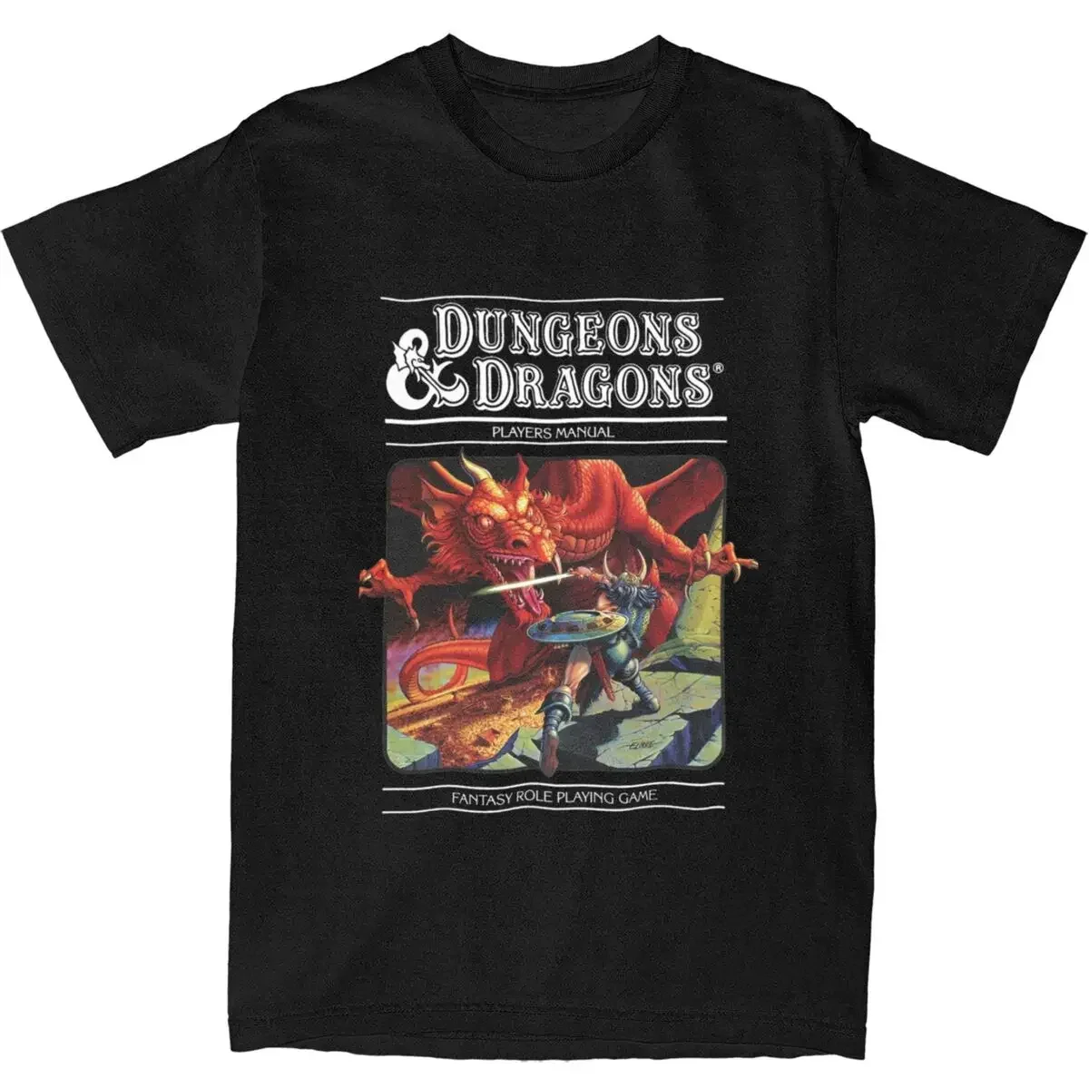 Board Game Dungeons And Dragons - New Dungeon Dragon Men's 100%Cotton shirt