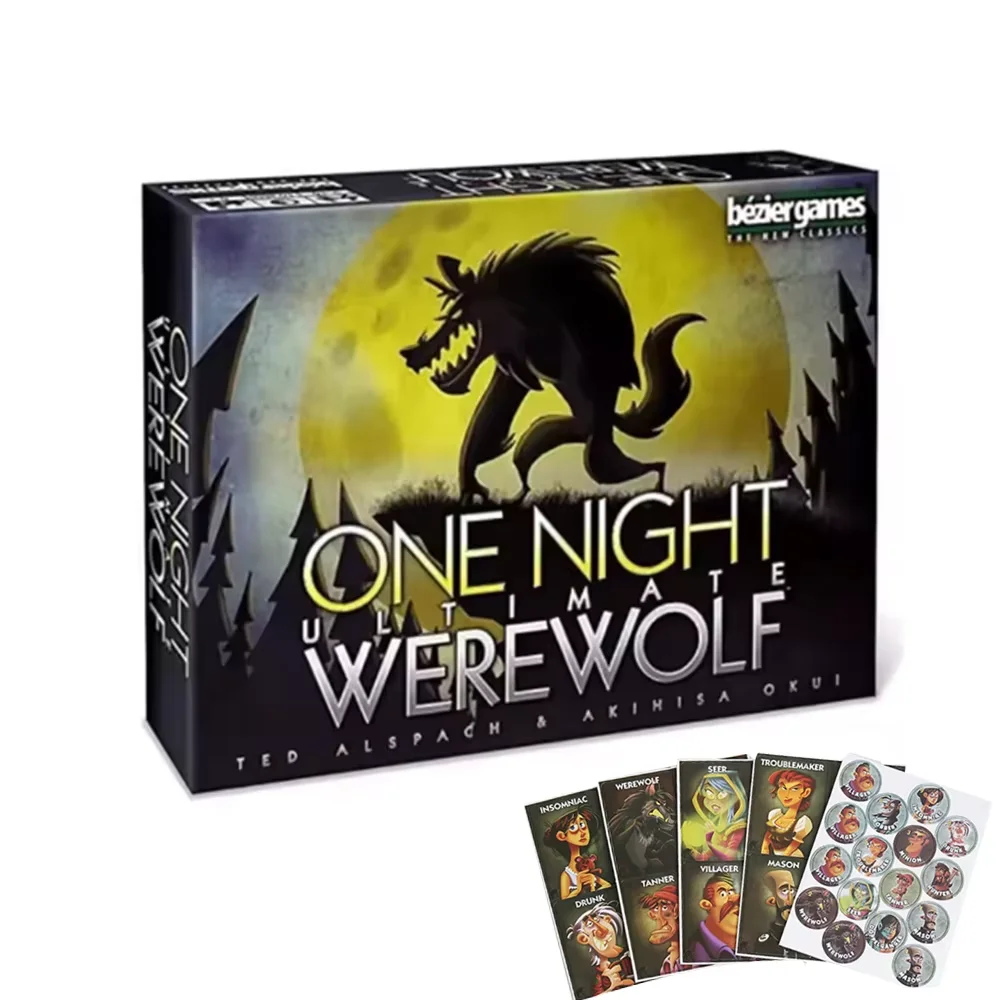 Board Game Night - One Night Ultimate Werewolf Card Board