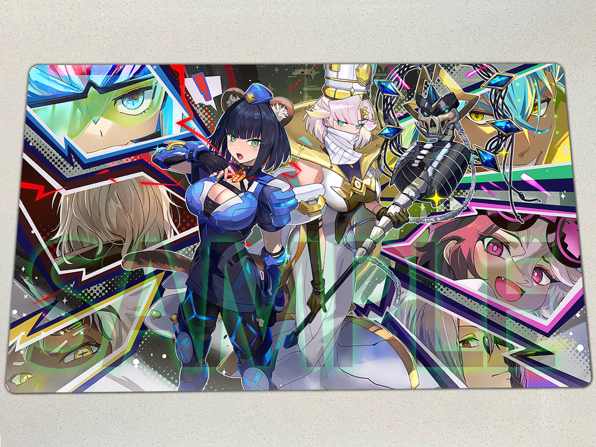Board Game Holis - YuGiOh K9-17 Izuna Playmat Vanquish Soul
