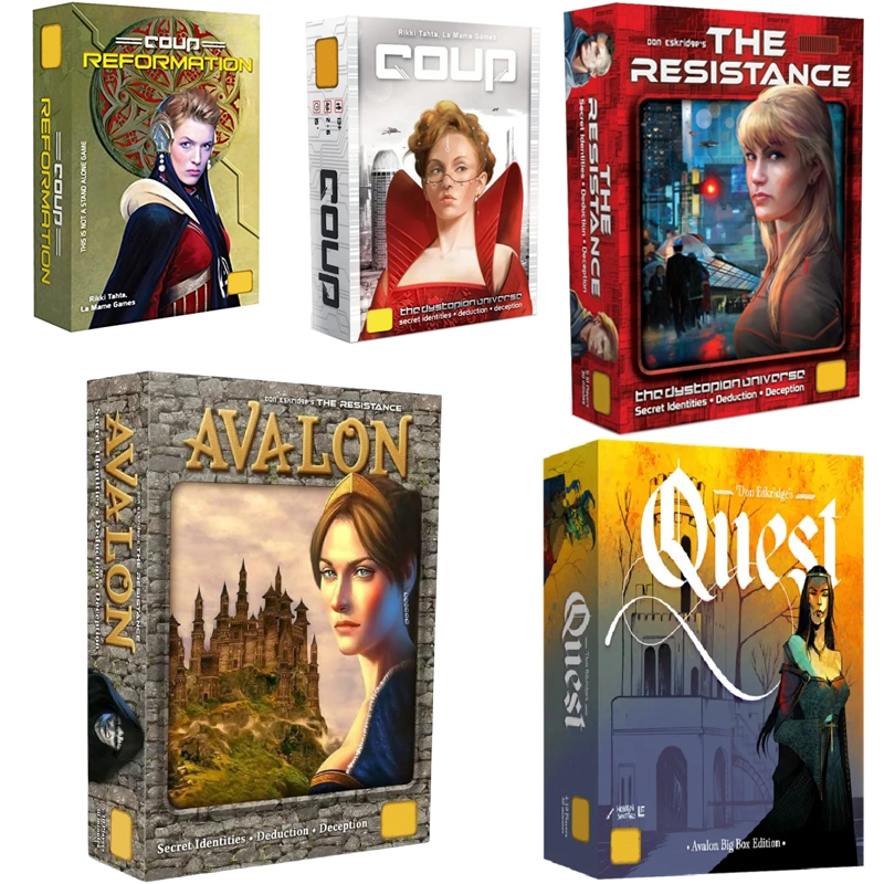 Board Game Dixit - New Board game The Resistance Avalon