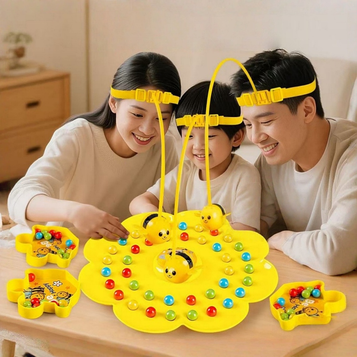 Board Game Family - Little Bumblebee Multifunctional Board Game Puzzle