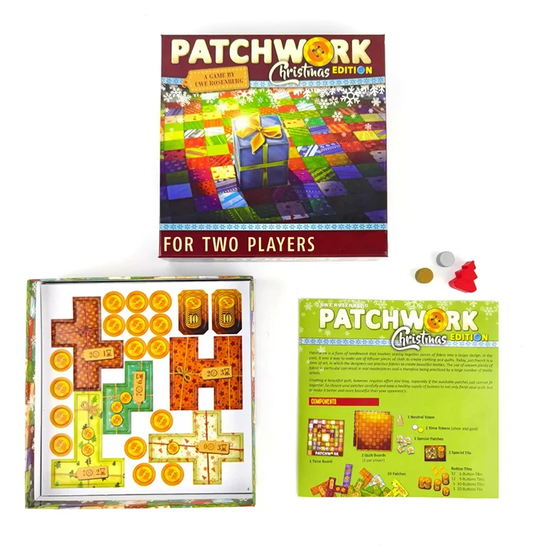 Board Game Patchwork: Christma - Board Game Night avaliação e preço
