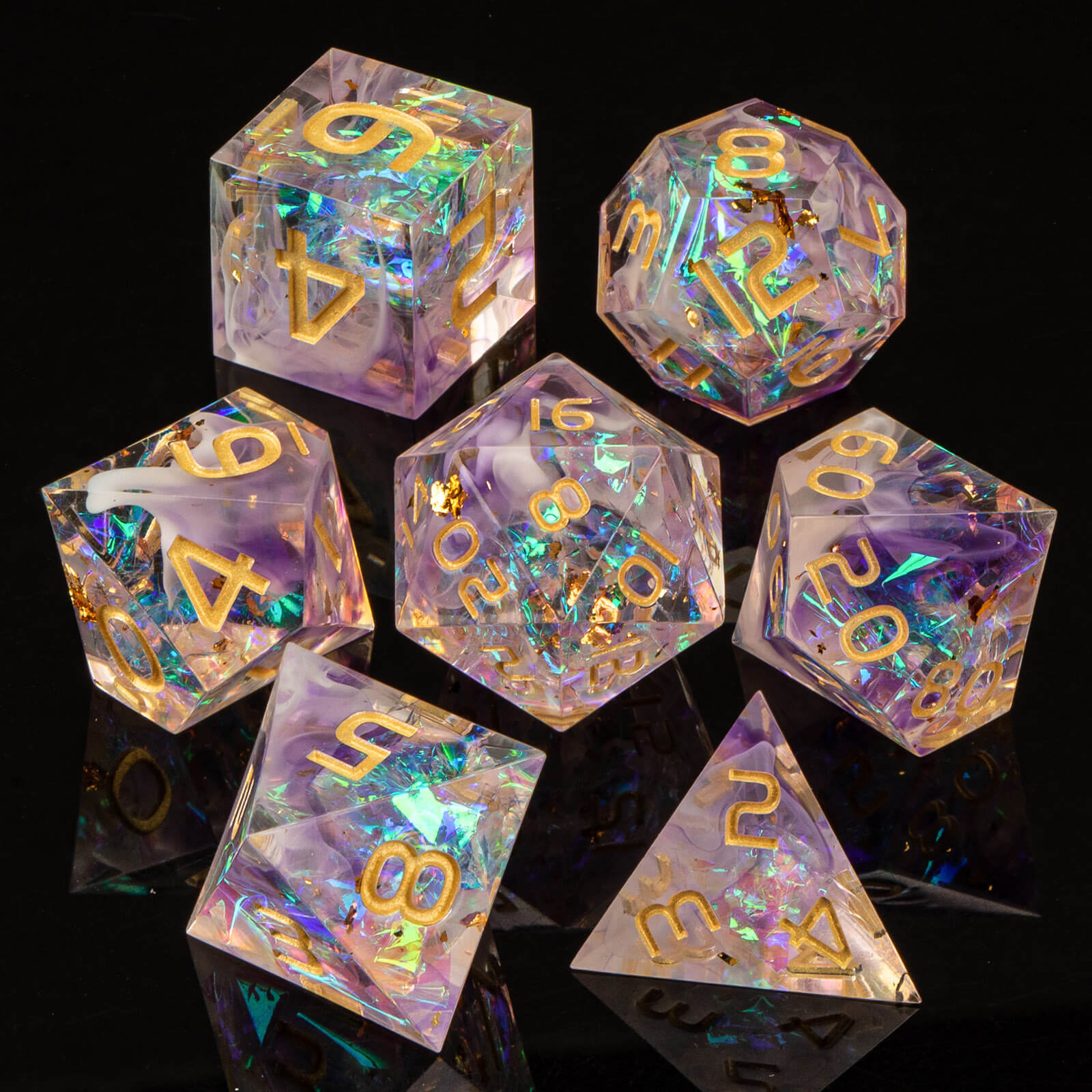 Resin Sharp Edged DND Dice, Ha - Board Game Dungeons And Dragons avaliação e preço