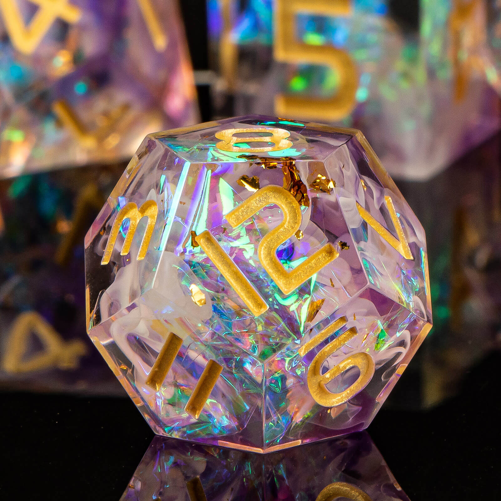 Resin Sharp Edged DND Dice, Ha - Board Game Dungeons And Dragons avaliação e preço