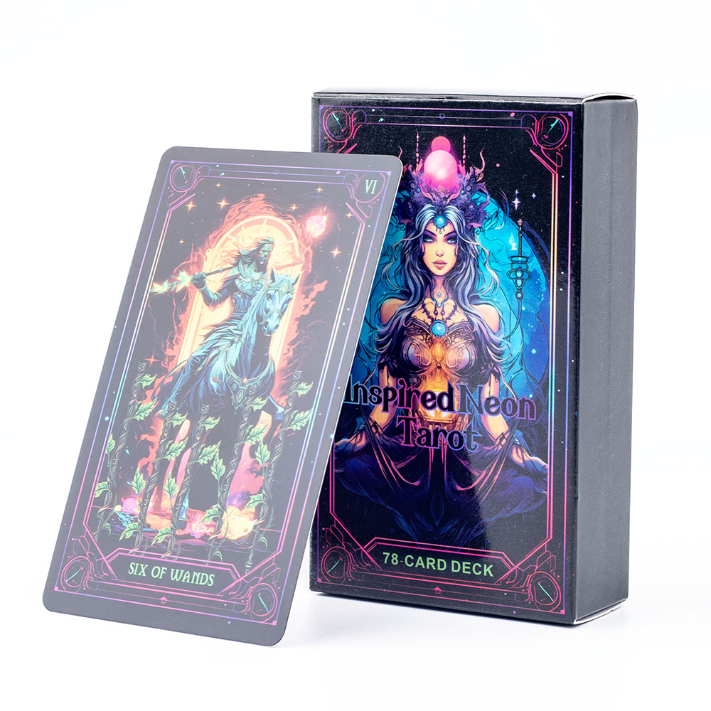 nspired Neon Tarot A 78-Card D - Board Game Uno avaliação e preço