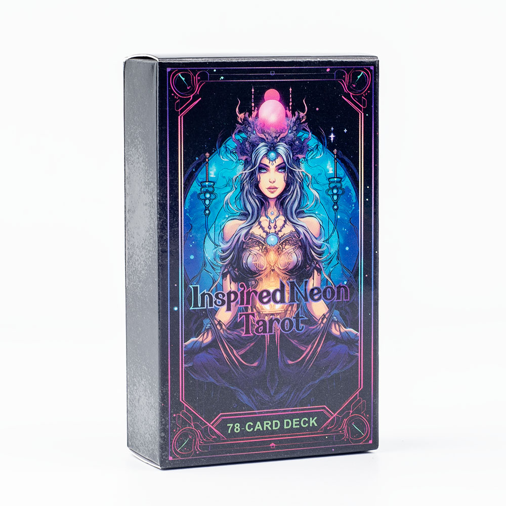 nspired Neon Tarot A 78-Card D - Board Game Uno avaliação e preço