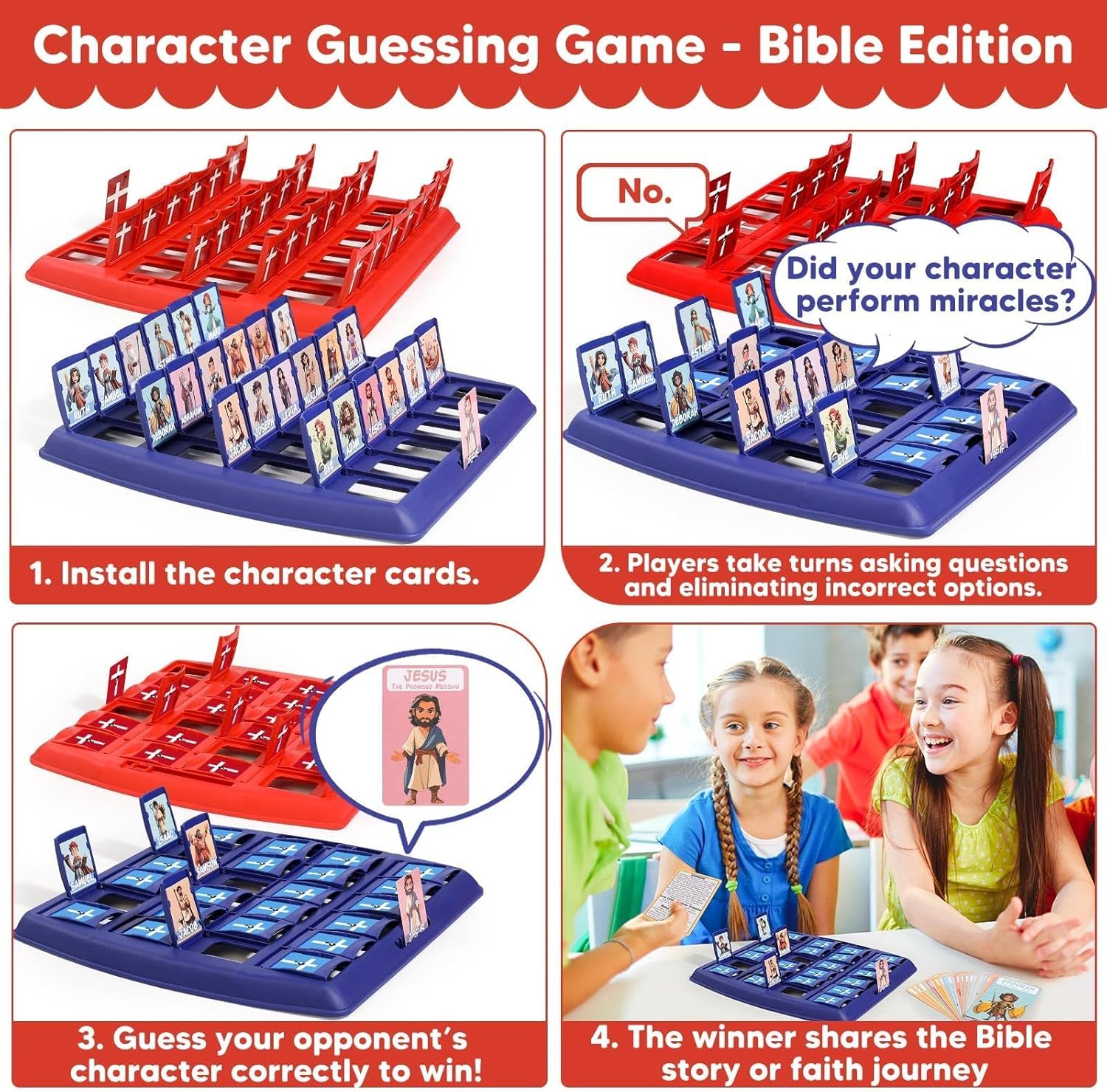 Garybank Guess Bible Who I Am  - Board Game Holis avaliação e preço