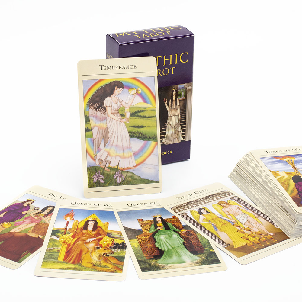 78 Pcs The New Mythic Tarot De - Board Game Quest avaliação e preço