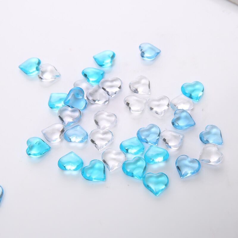 100PCS 10*4mm Heart Shape Acry - Board Game Hegemony avaliação e preço