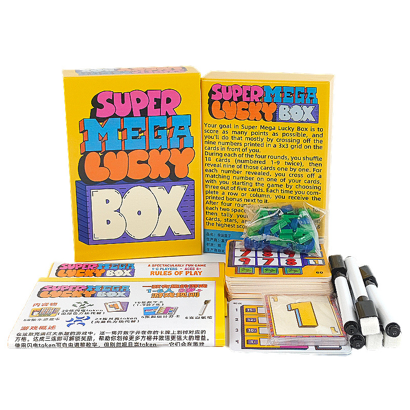 Super Mega Lucky Box Board Gam - Board Game Family avaliação e preço