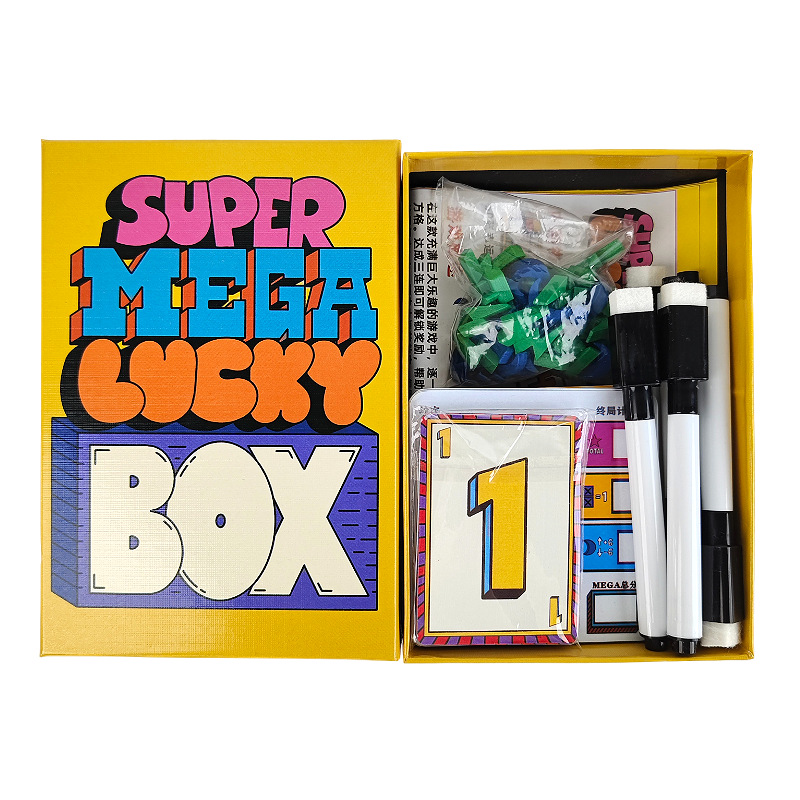 Super Mega Lucky Box Board Gam - Board Game Family avaliação e preço
