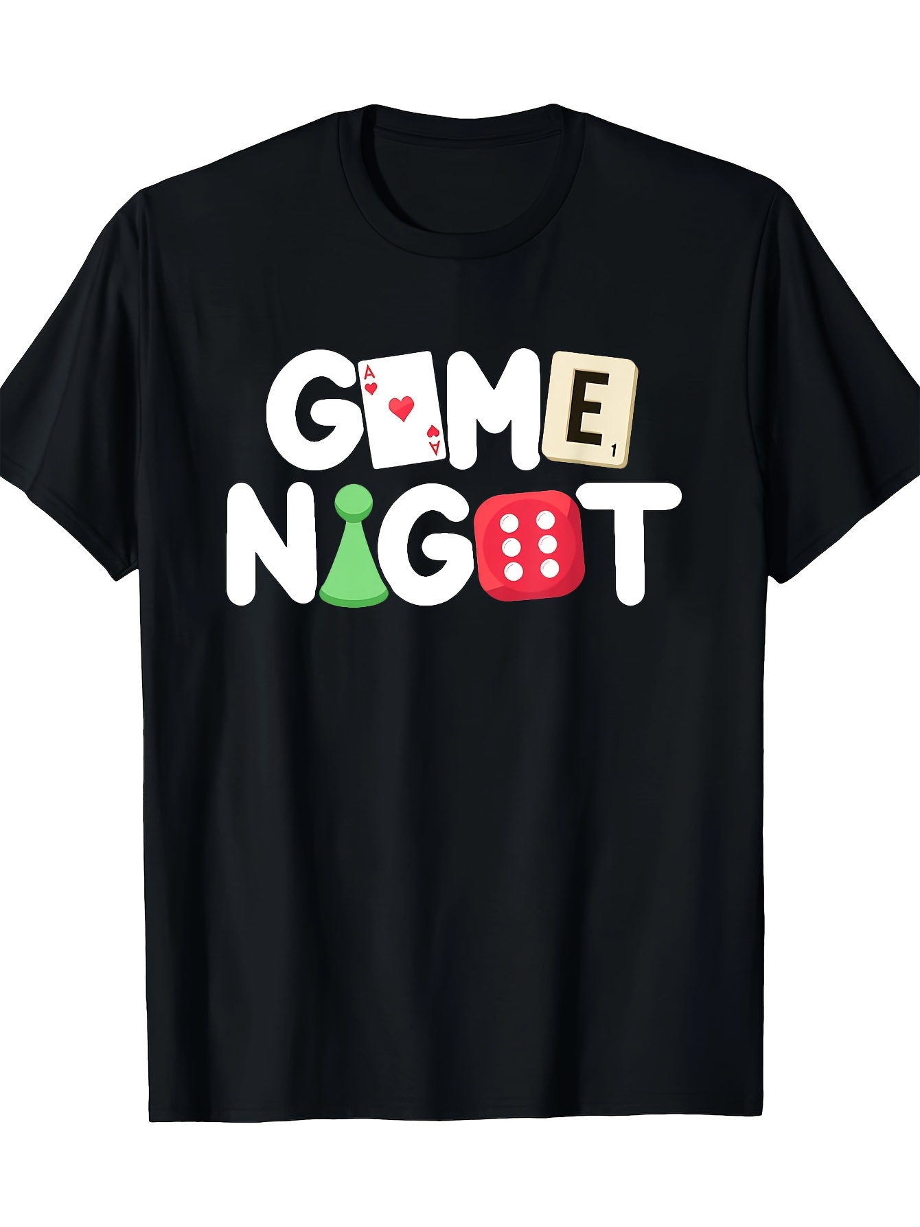 Men's Game Night Host T-Shirt  - Board Game Night avaliação e preço