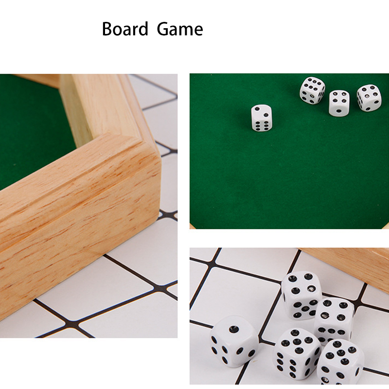 Wooden Octagonal Board Game wi - Board Game Night avaliação e preço