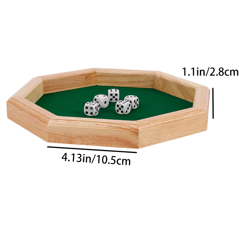 Wooden Octagonal Board Game wi - Board Game Night avaliação e preço