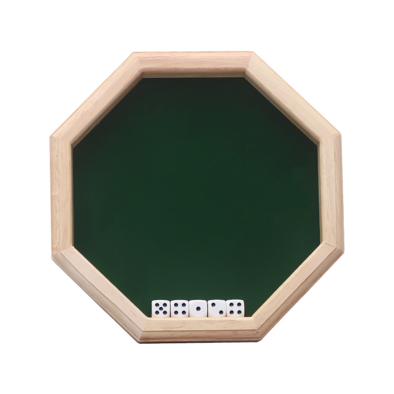 Wooden Octagonal Board Game wi - Board Game Night avaliação e preço