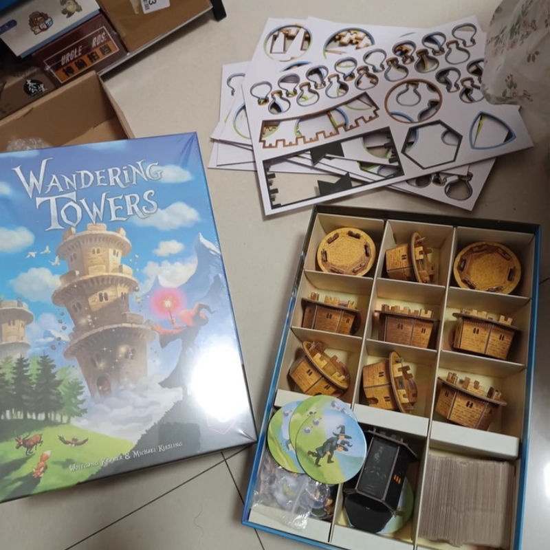 Wandering Towers Strategy Boar - Board Game Family avaliação e preço