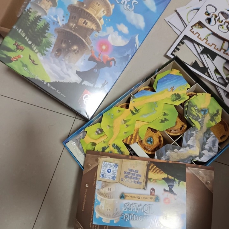 Wandering Towers Strategy Boar - Board Game Family avaliação e preço