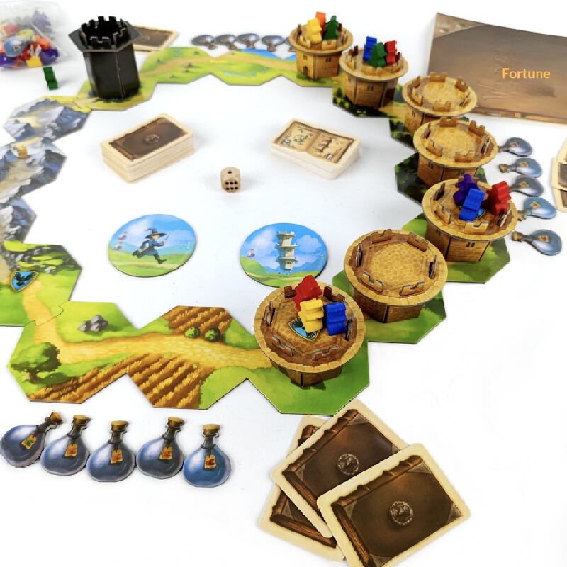 Wandering Towers Strategy Boar - Board Game Family avaliação e preço