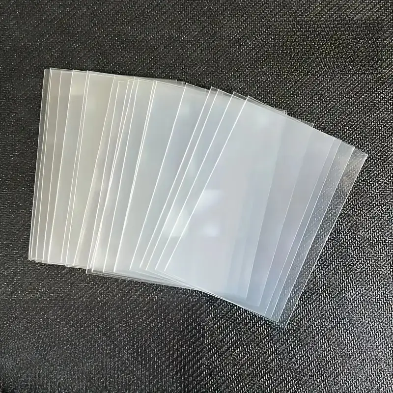 300/100Pcs 66*91mm Card Sleeve - Card Sleeves Protector avaliação e preço