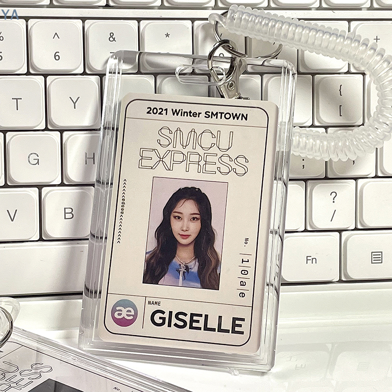 [YA]Acrylic Photocard Holder K - Card Sleeves Protector avaliação e preço