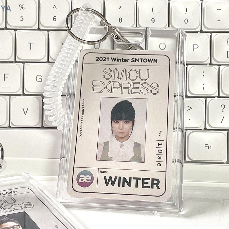 [YA]Acrylic Photocard Holder K - Card Sleeves Protector avaliação e preço