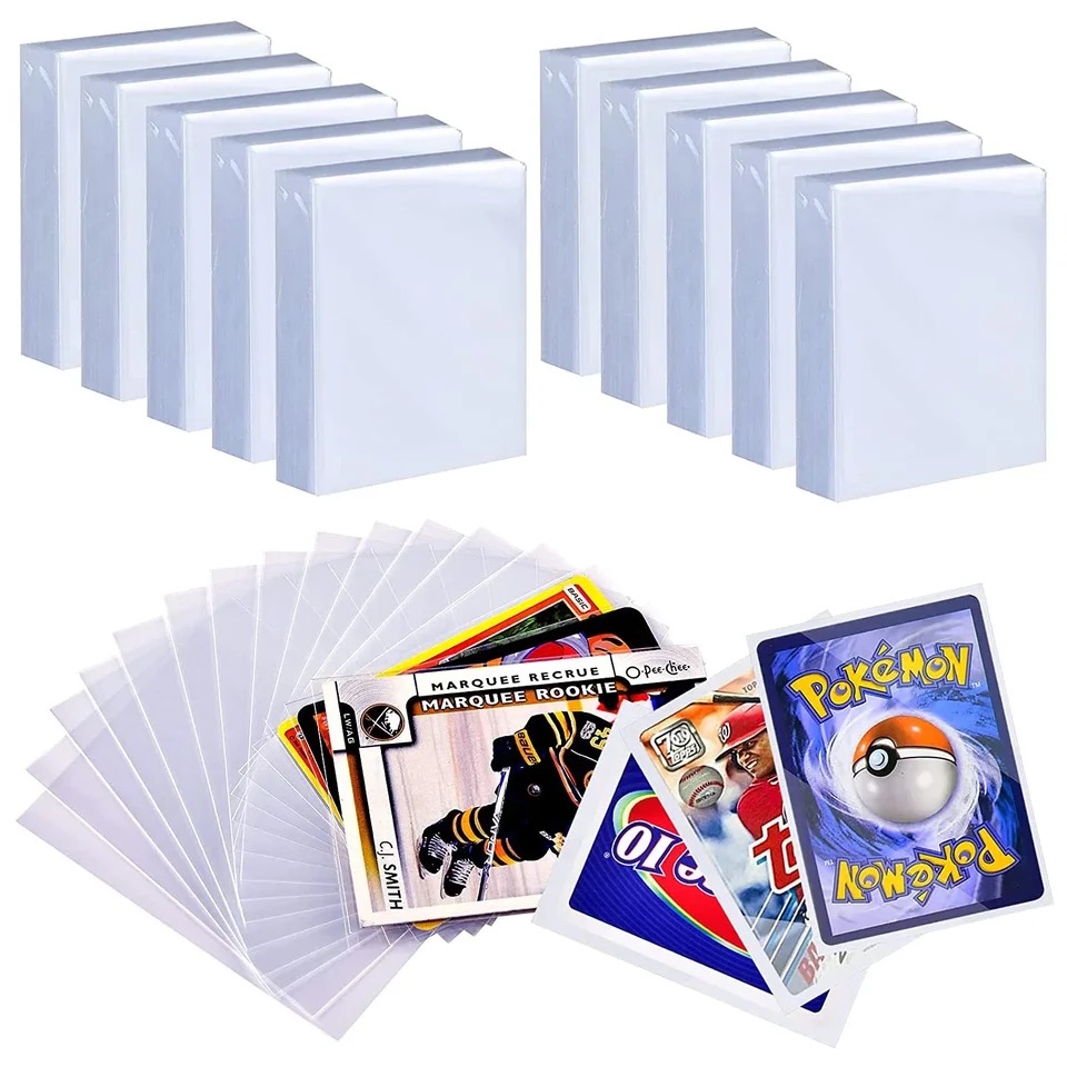 200 Pcs Transparent Playing Ca - Board Game Quest avaliação e preço