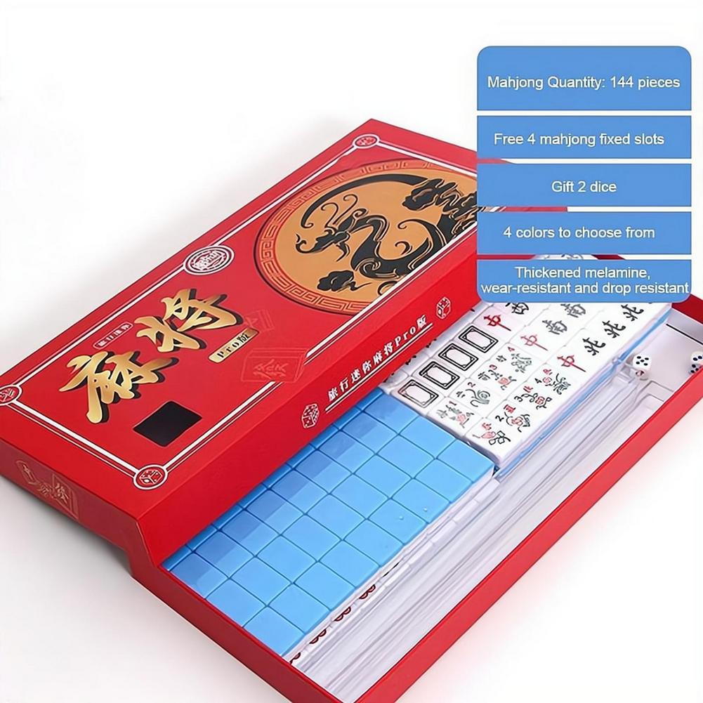 Portable Travel Mini Mahjong S - Board Game Family avaliação e preço