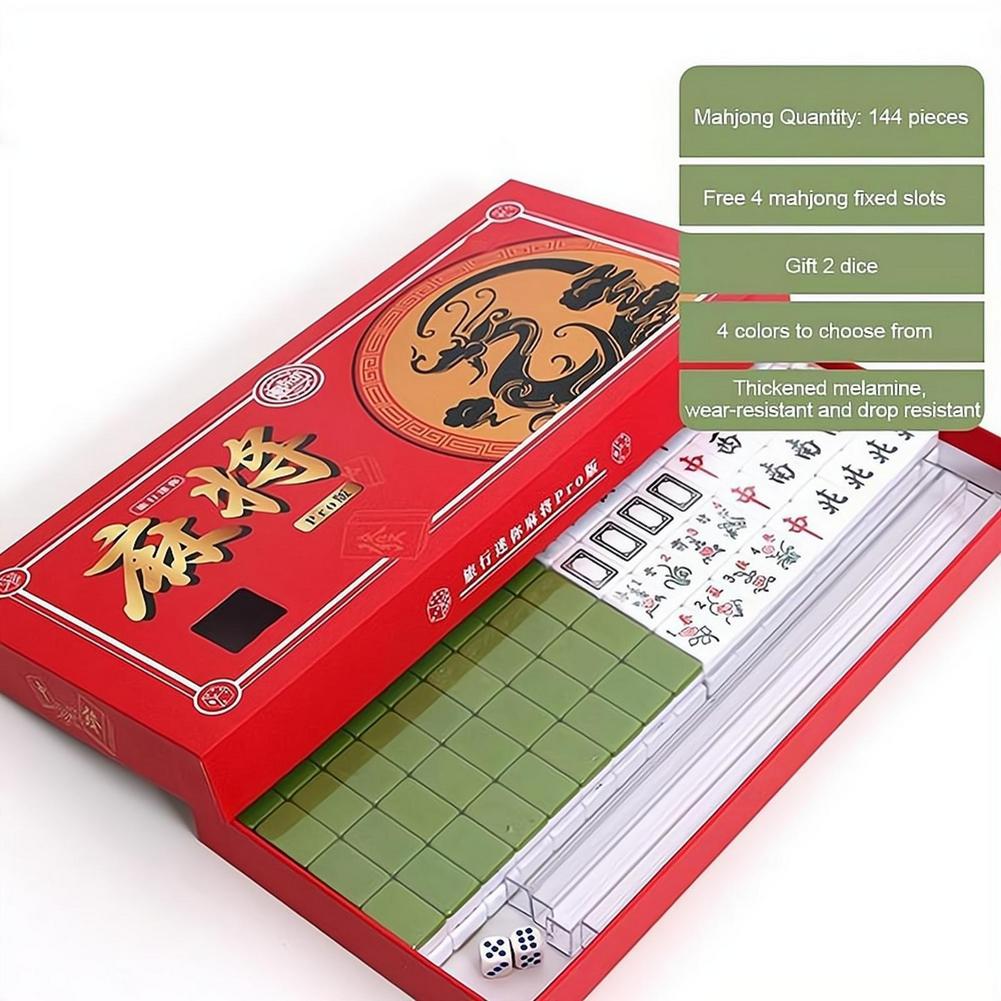 Portable Travel Mini Mahjong S - Board Game Family avaliação e preço