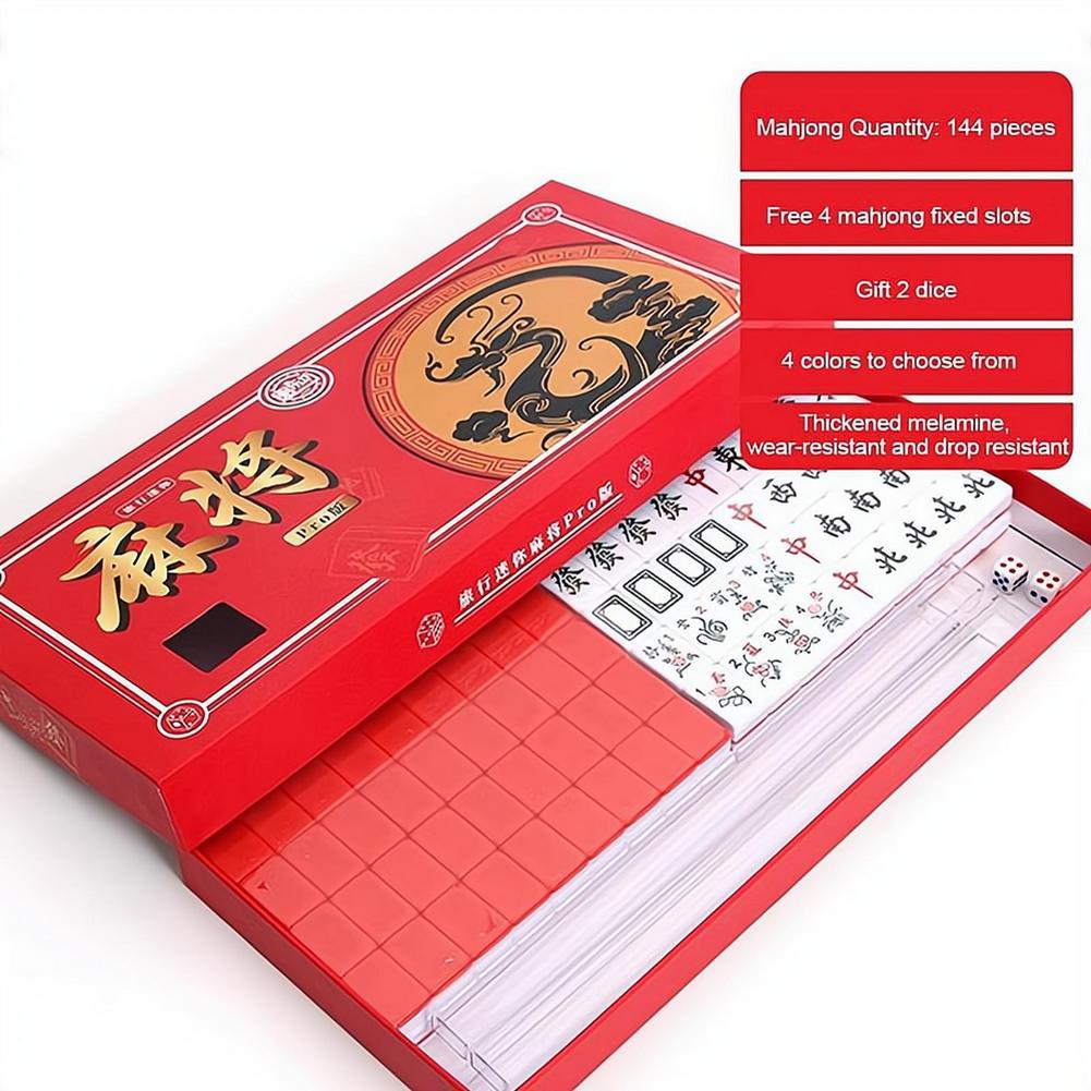 Portable Travel Mini Mahjong S - Board Game Family avaliação e preço