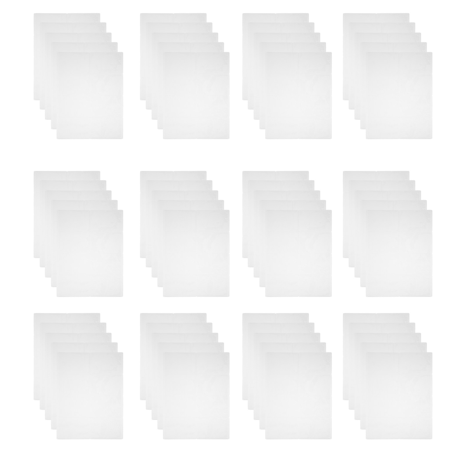 100Pcs Card Storage Sleeves Tr - Card Sleeves Protector avaliação e preço
