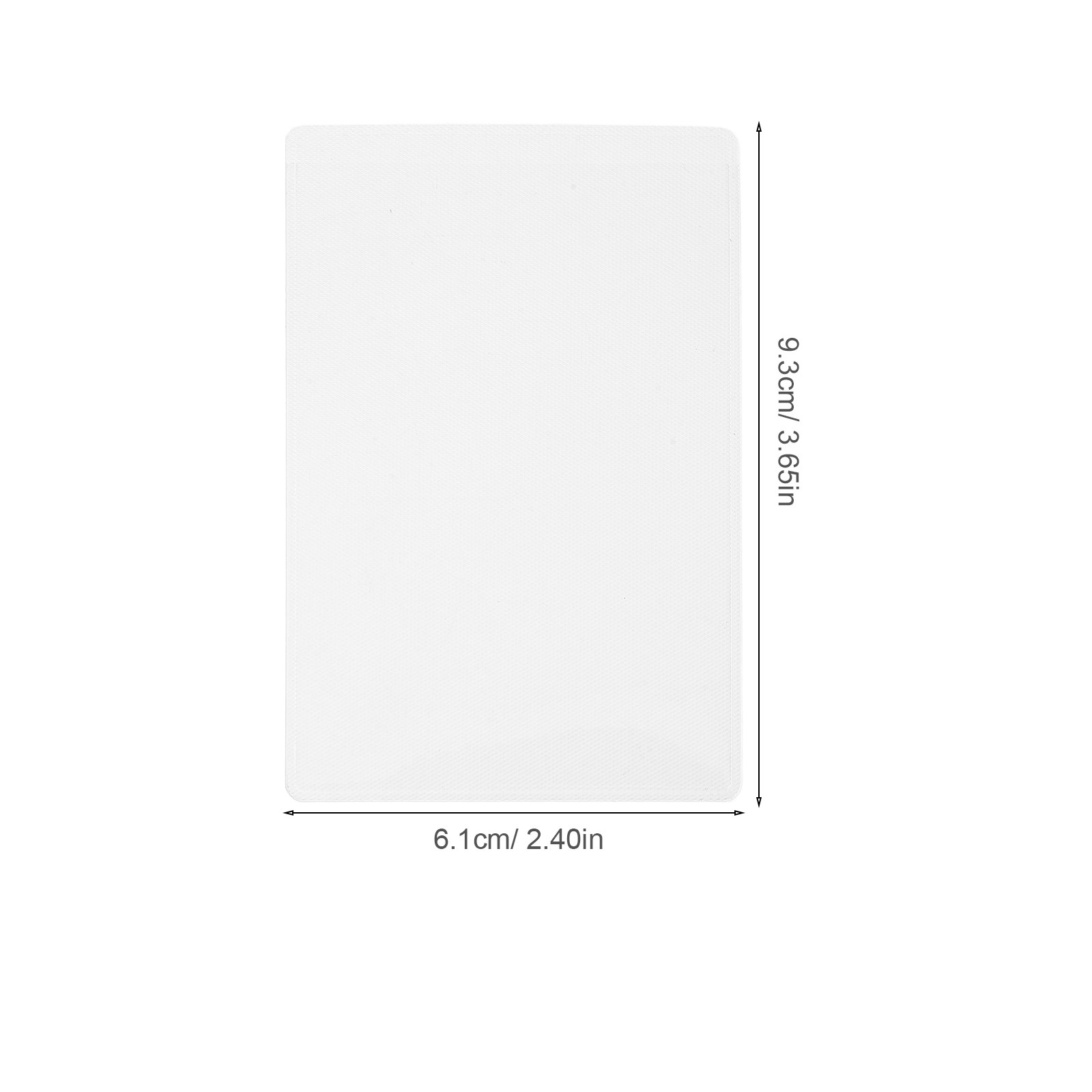 100Pcs Card Storage Sleeves Tr - Card Sleeves Protector avaliação e preço