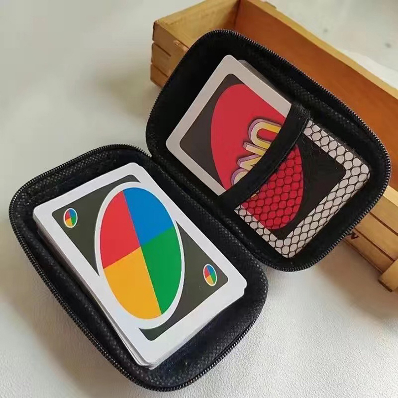 1Pcs Black UNO Storage Card Ga - Board Game Uno avaliação e preço