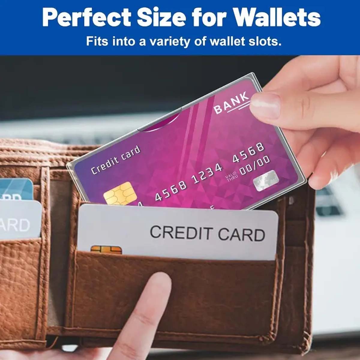 6/12Pcs PVC Social Security Ca - Card Sleeves Protector avaliação e preço
