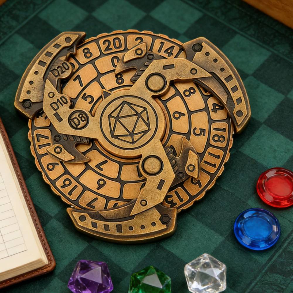 Gyro D&D Dice Set, 7 in 1 Meta - Board Game Dungeons And Dragons avaliação e preço