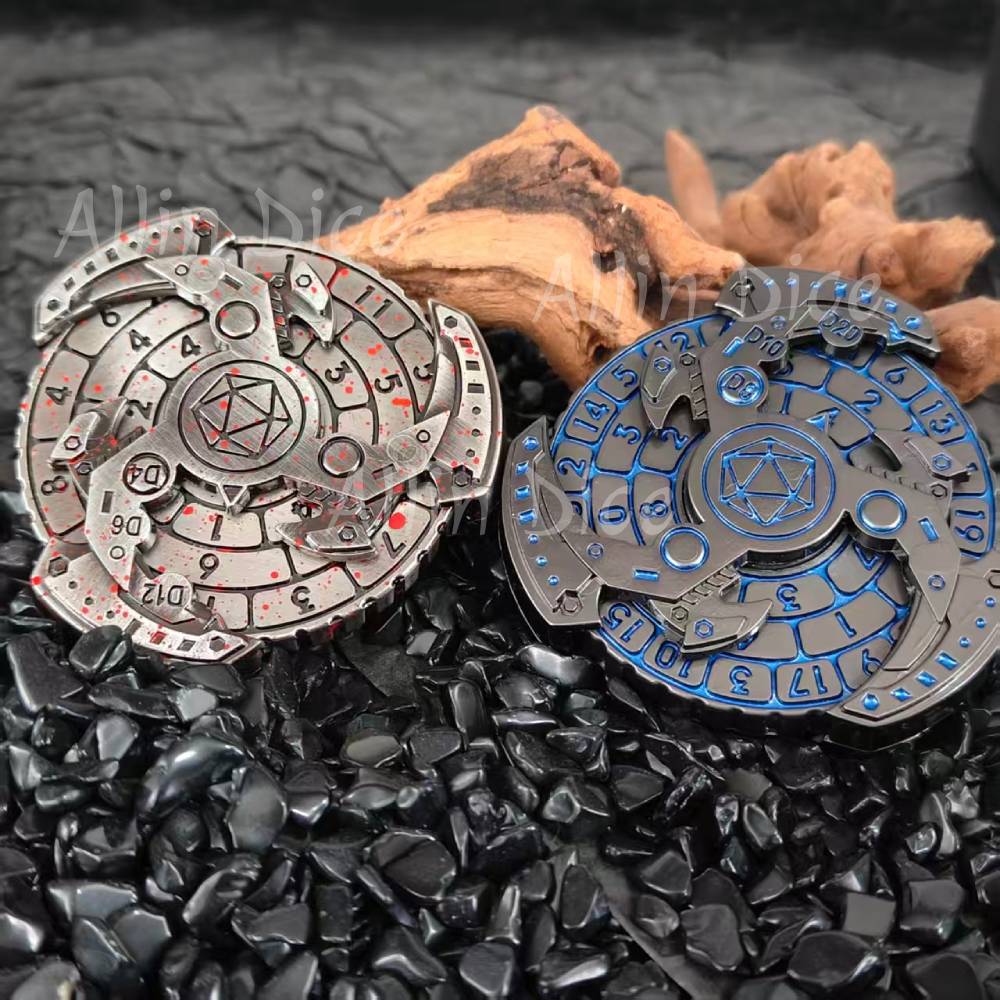 Gyro D&D Dice Set, 7 in 1 Meta - Board Game Dungeons And Dragons avaliação e preço