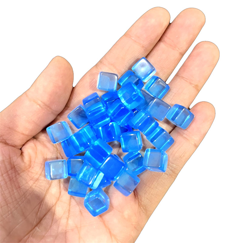 100pcs/set 8mm Clear Cube Dice - Board Game Hegemony avaliação e preço