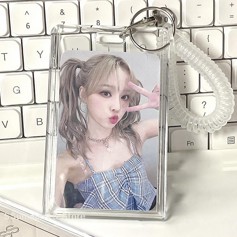 【R】Acrylic Photocard Holder Kp - Card Sleeves Protector avaliação e preço