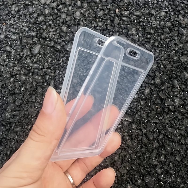 Transparent Resealable Card Ho - Card Sleeves Protector avaliação e preço