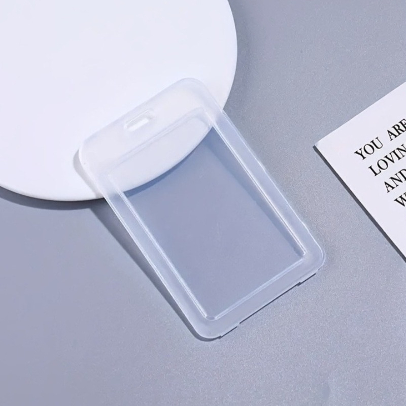 Transparent Resealable Card Ho - Card Sleeves Protector avaliação e preço