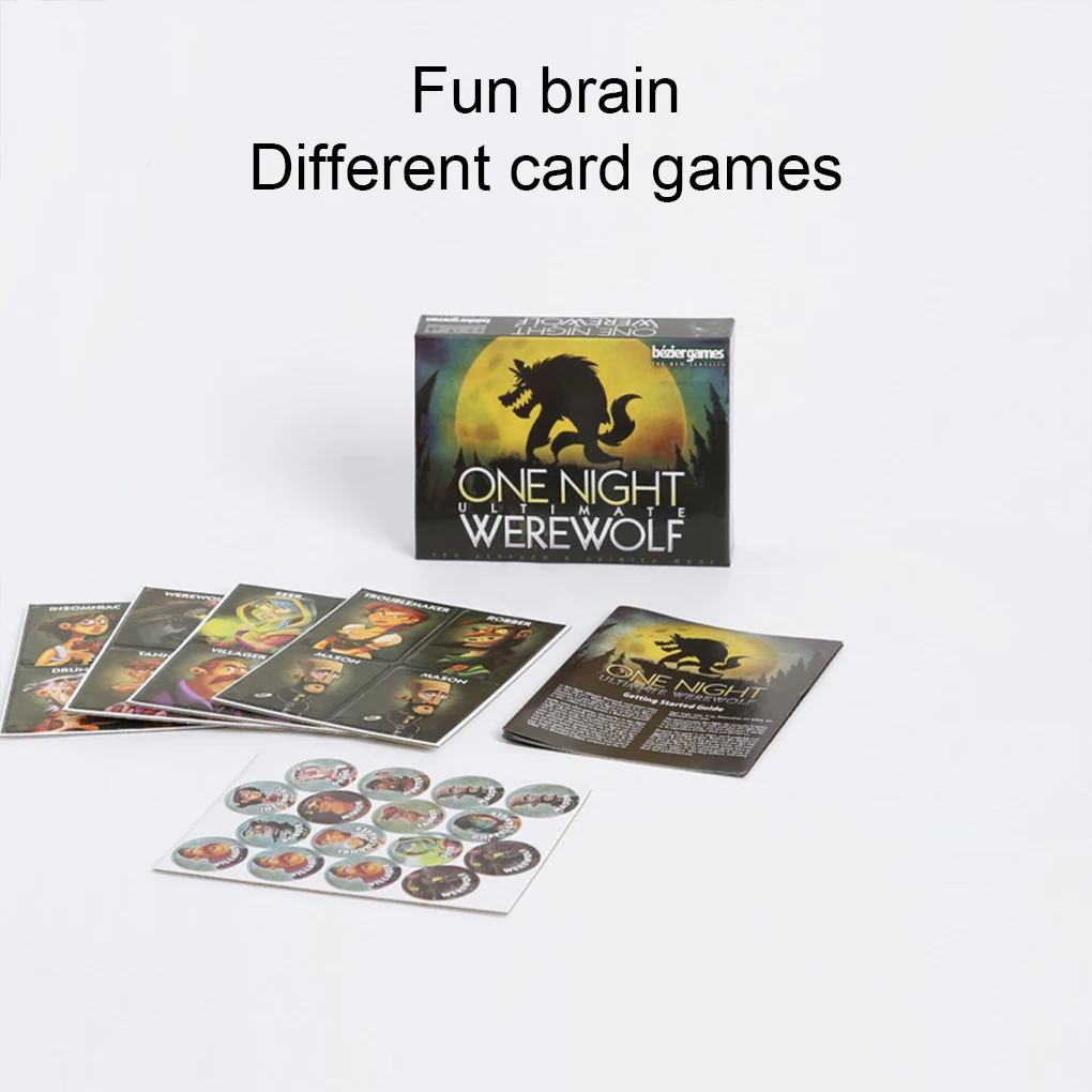 One Night Ultimate Werewolf Ca - Board Game Night avaliação e preço