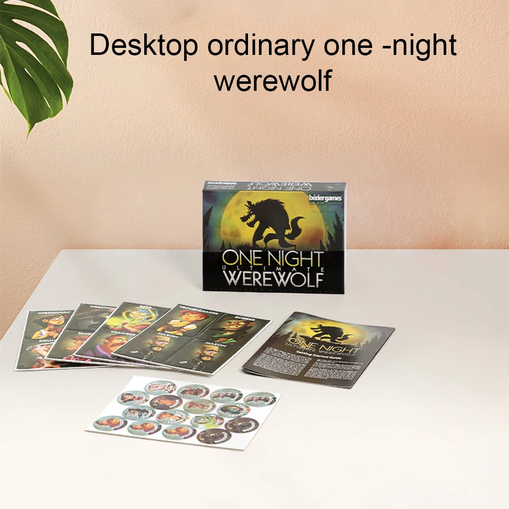 One Night Ultimate Werewolf Ca - Board Game Night avaliação e preço