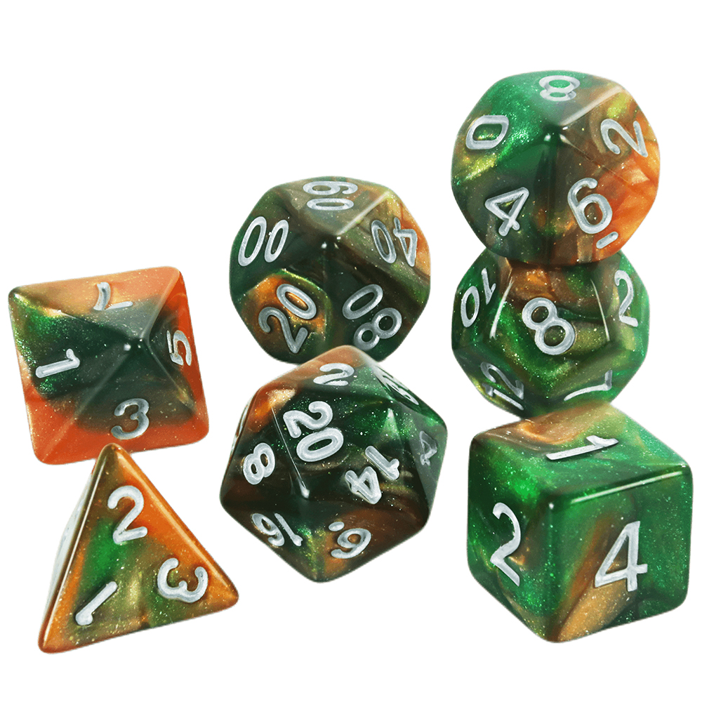 New Dual Color Multi Faced Dra - Board Game Dungeons And Dragons avaliação e preço