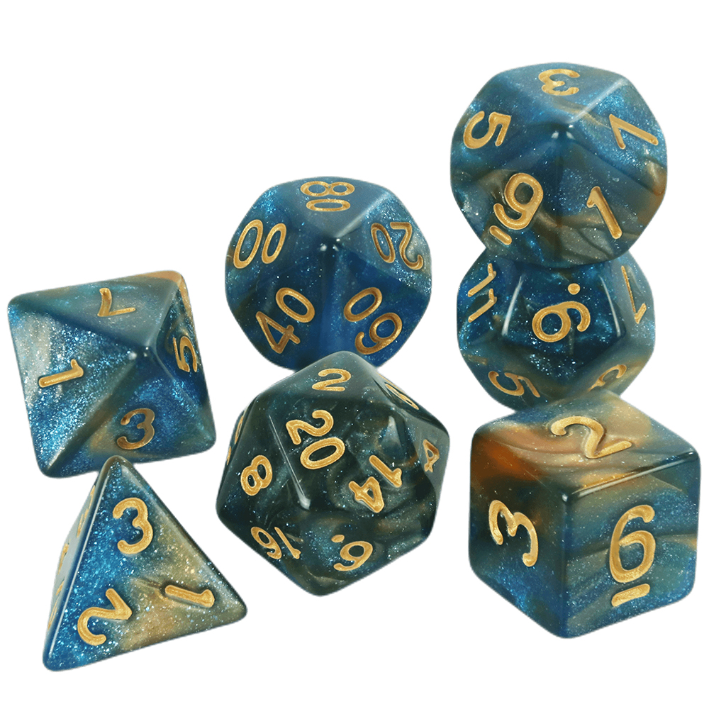 New Dual Color Multi Faced Dra - Board Game Dungeons And Dragons avaliação e preço