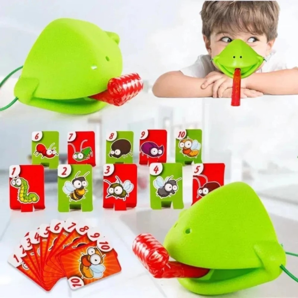 Frog Lizard Mask Wagging Tongu - Board Game Family avaliação e preço