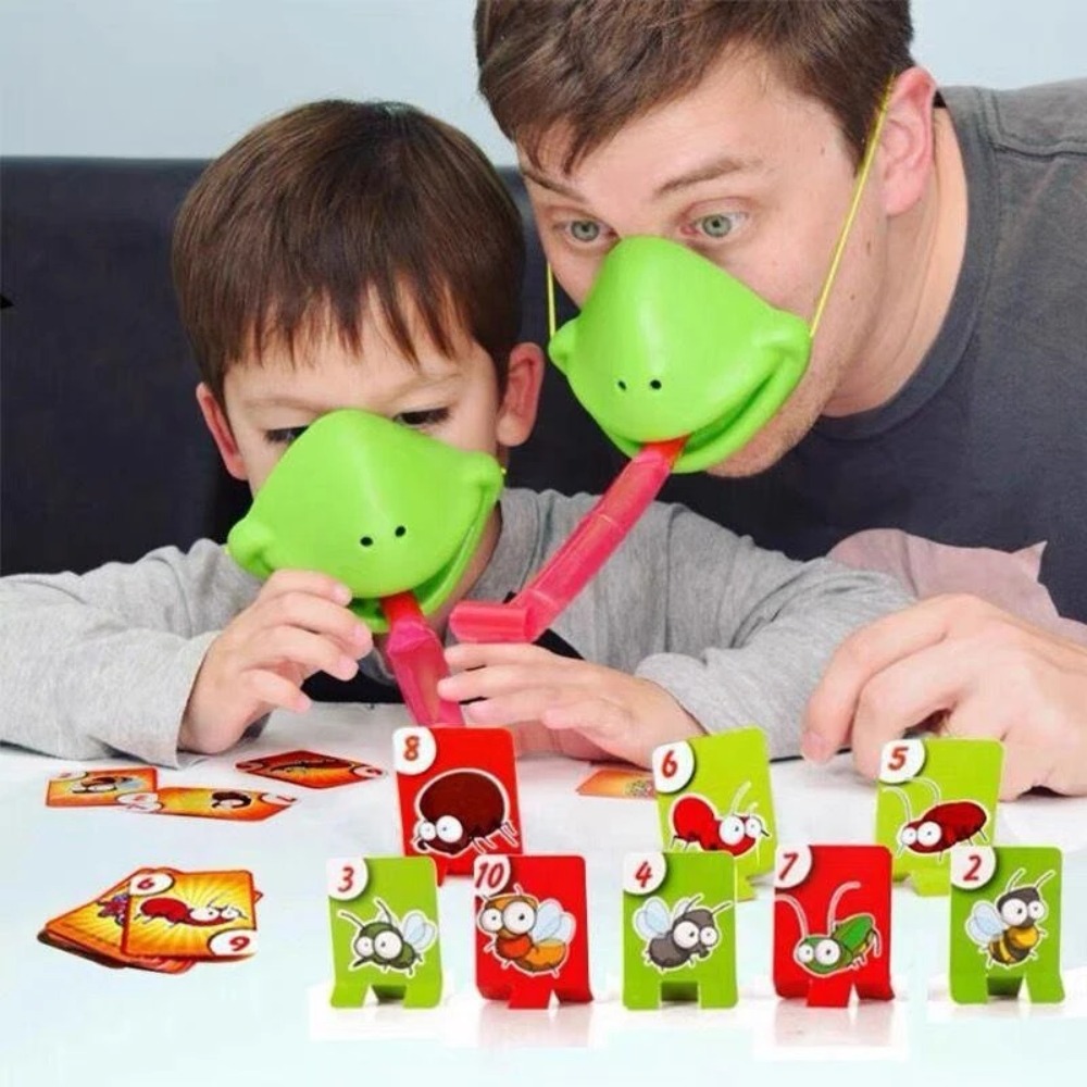 Frog Lizard Mask Wagging Tongu - Board Game Family avaliação e preço