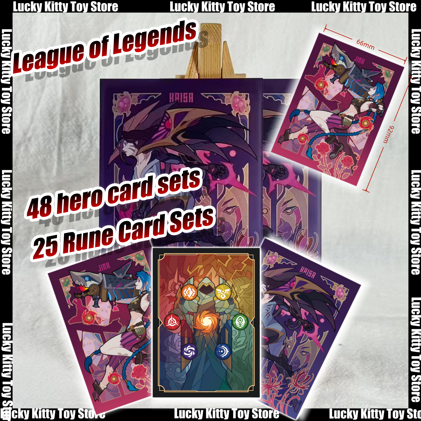 66X92Mm League of Legends TCG  - Card Sleeves Protector avaliação e preço