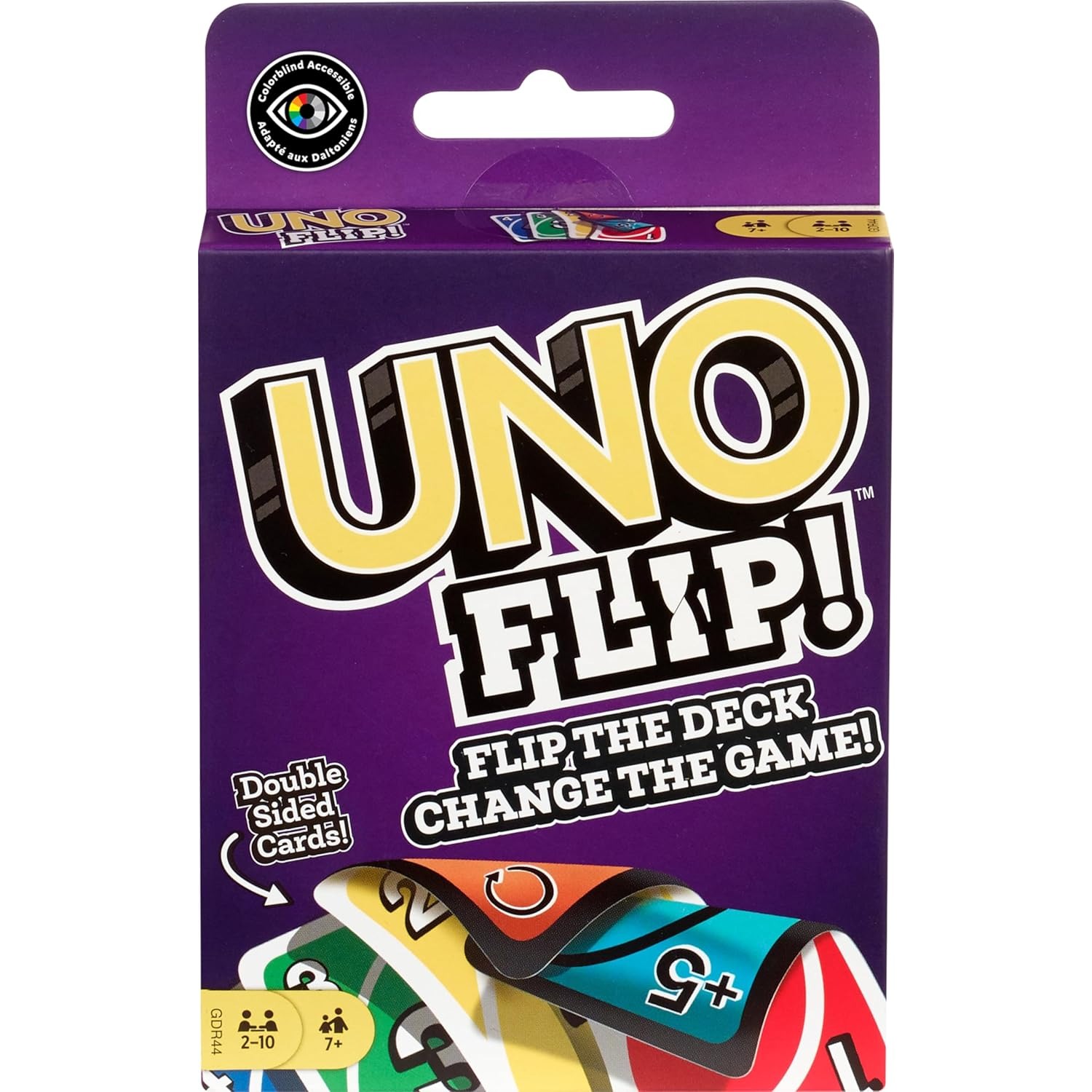 100% Original Mattel UNO Flip  - Board Game Uno avaliação e preço