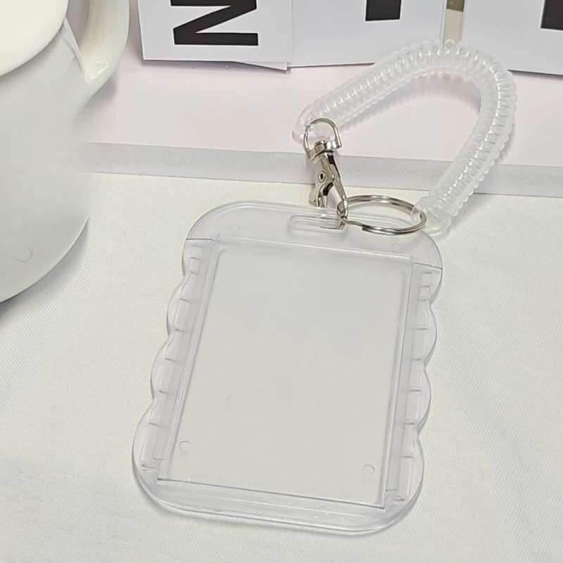 Photocard Holder Key Chain INS - Card Sleeves Protector avaliação e preço