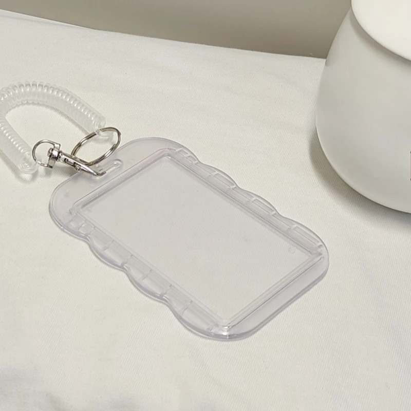 Photocard Holder Key Chain INS - Card Sleeves Protector avaliação e preço
